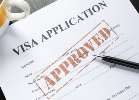 Immigration application approved